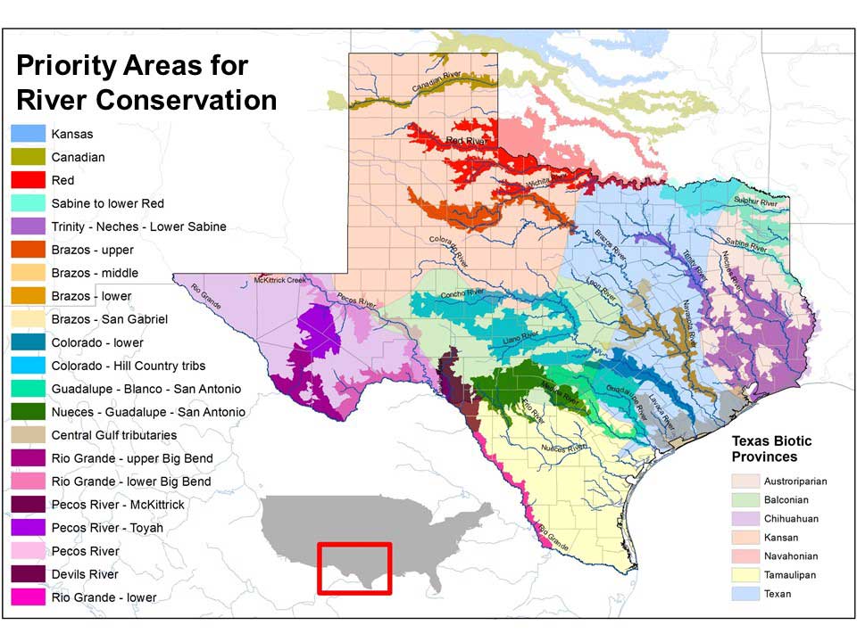 Priority Areas for River Conservation
